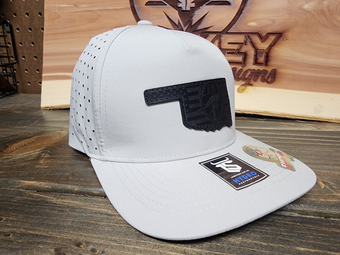 Fist, Oklahoma State Border 5 Panel Performance Hat